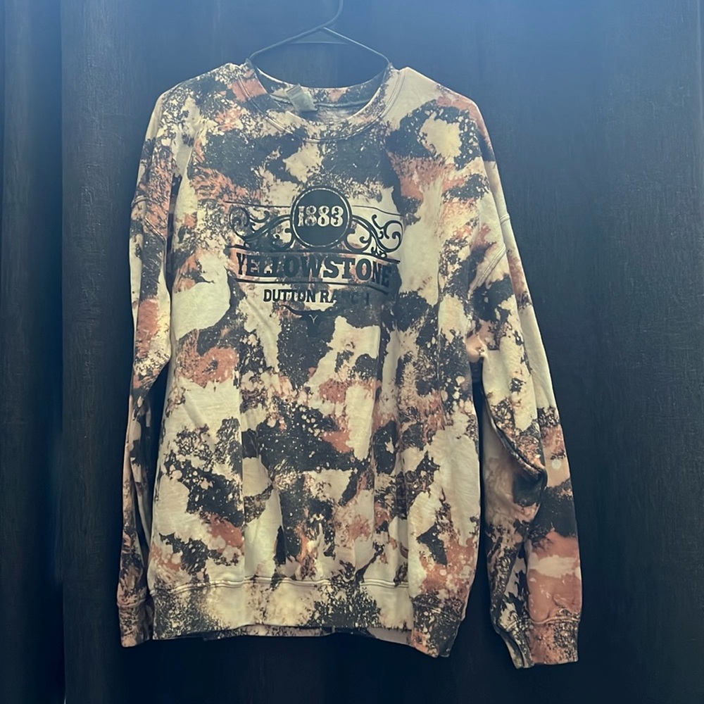 Custom Yellowstone sweatshirt